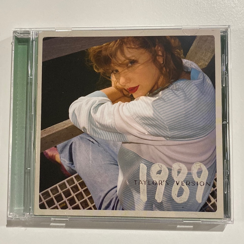 1989 cd Green with Polaroids
